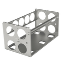 10-GPU Galvanized Steel Cryptocurrency GPU Open Mining Frame