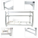 8-GPU Aluminum Cryptocurrency GPU Open Mining Frame