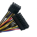 ATX PSU 24Pin+Dual Molex IDE 4Pin to 18+10pin Power Supply Cable for HP Z800 sz