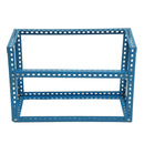 Open Air Mining Rig Frame Case Computer Crypto Coin Fit ETH BTC Ethereum 6 GPU Blue