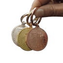 Bitcoin Metal Keychain