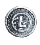 Collectible Silver Crypto Coins (BTC, ETH, LTC, DASH)