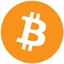 Reverse 6" Bitcoin Sticker Decal for glass windows
