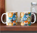 Cryptocurrency Collage Steem Mug for HOT Beverages