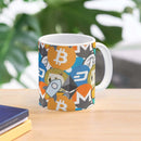Cryptocurrency Collage Steem Mug for HOT Beverages