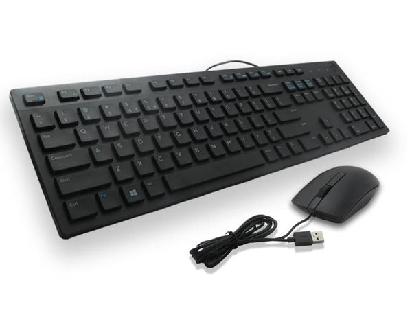 لوحة مفاتيح وماوس USB سلكي - حزمة متكاملة