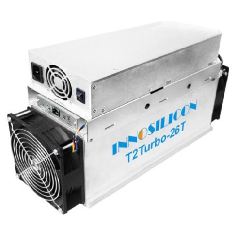 Innosilicon T2 Turbo (T2T) تعدين Bitcoin BTC 26TH / s
